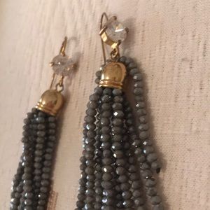 Jewel fringe earrings!